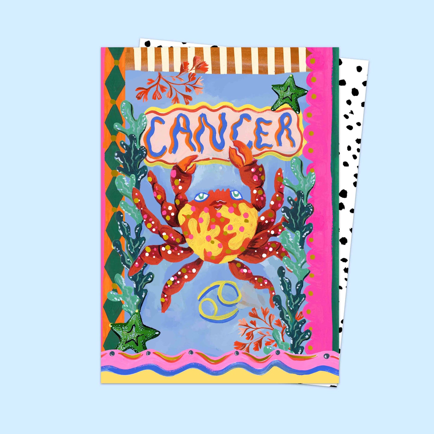Eleanor Bowmer - Cancer Zodiac Card