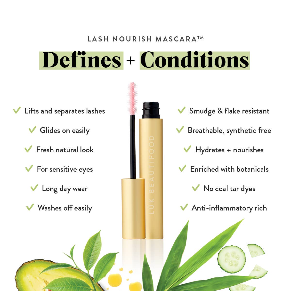 Luk Beautifood - Lash Nourish Mascara™ - Espresso 10ml