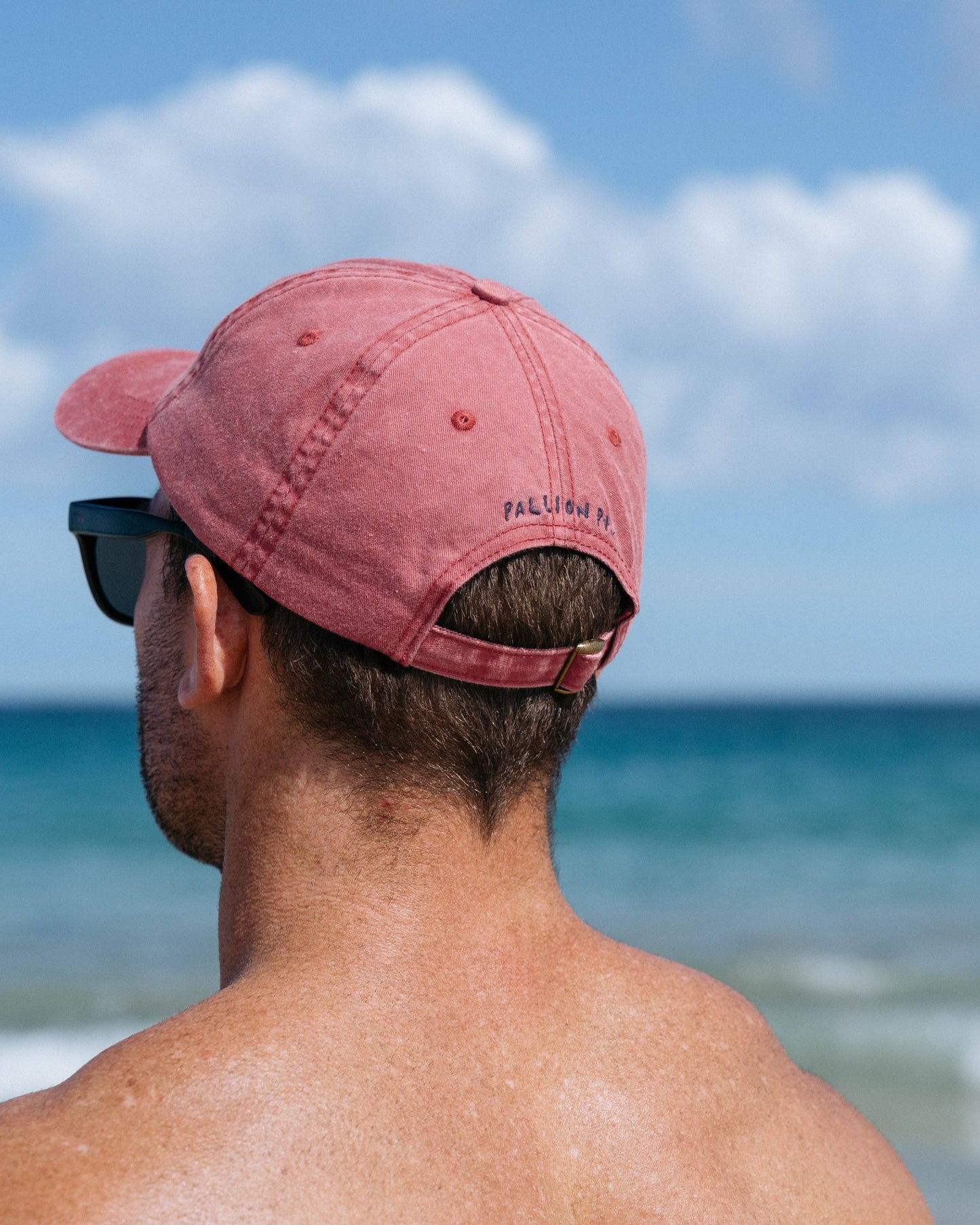 Pallion Point - Sailfish Fish Lid | Cotton Dad Cap in Pink