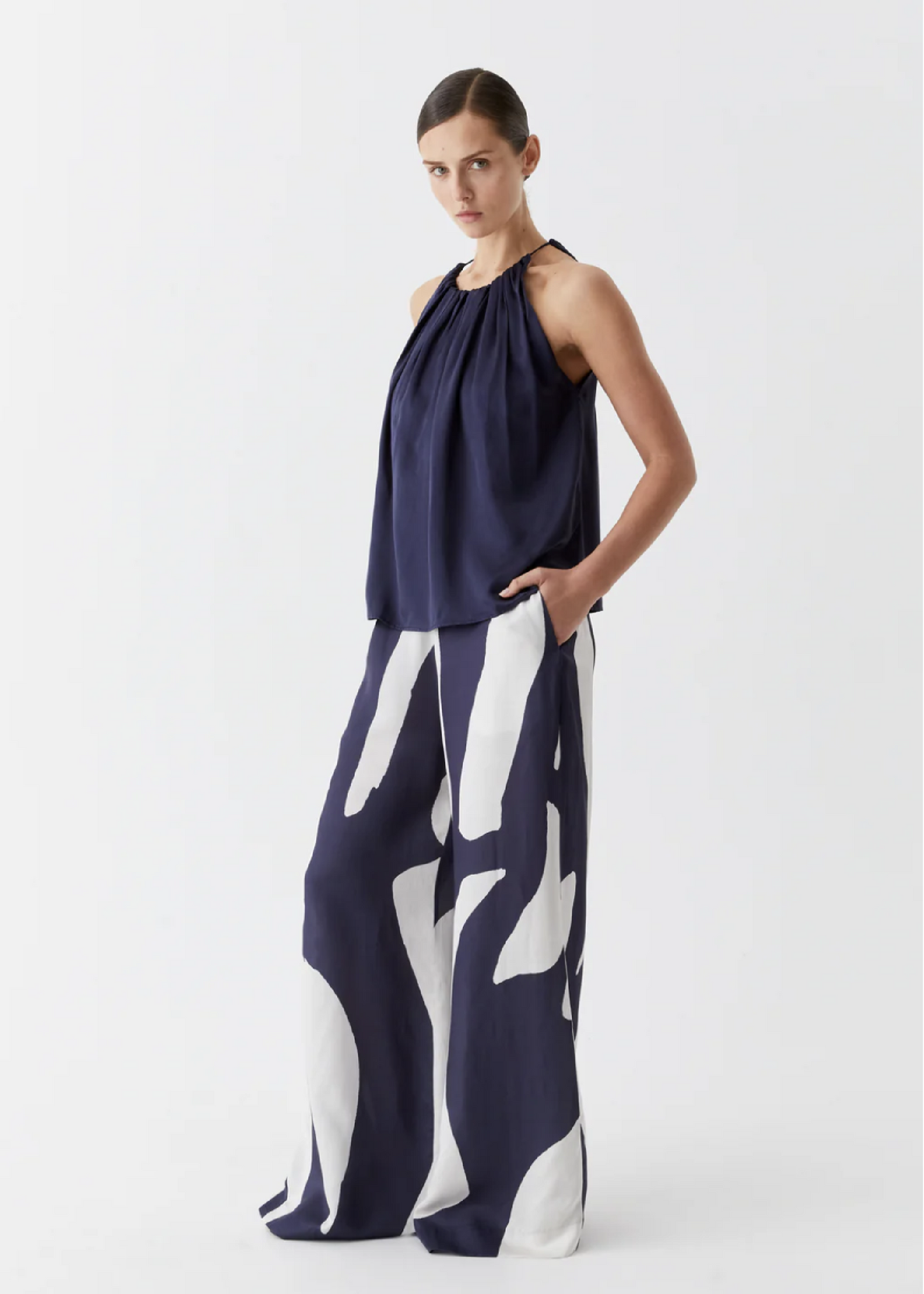 Fredrika Top - Navy