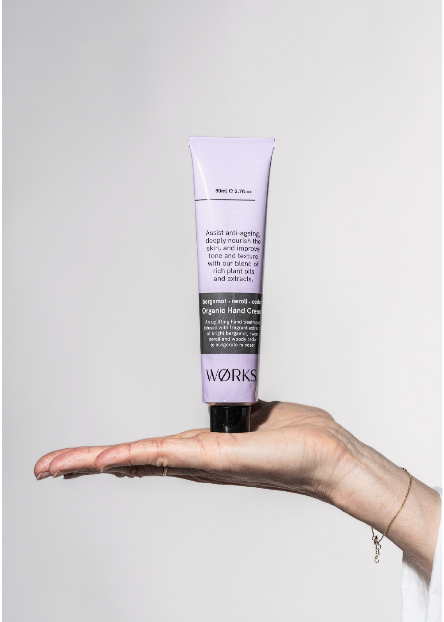 Bergamot Hand Cream Tube 80 ml
