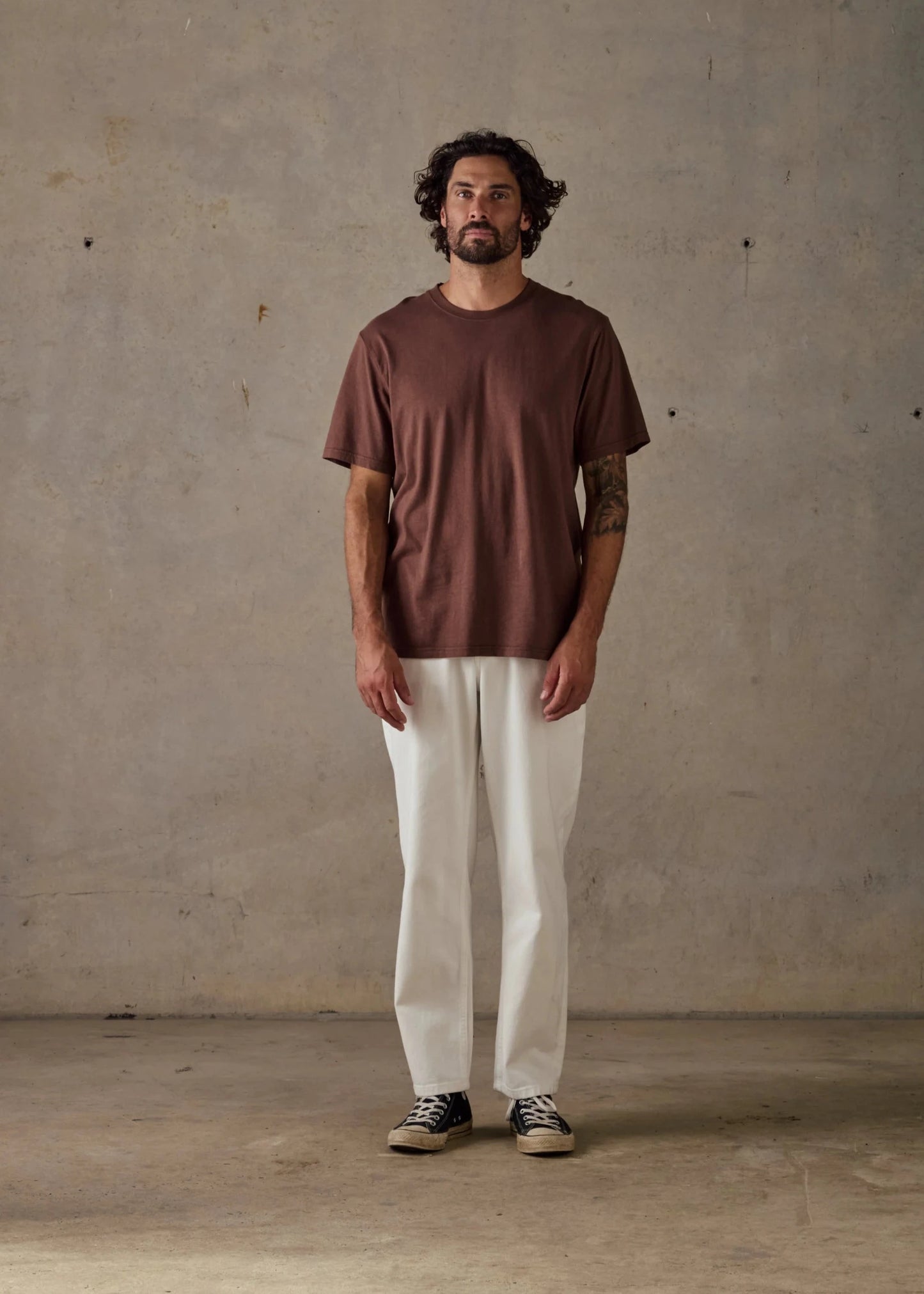 Hemp Tee - Brown
