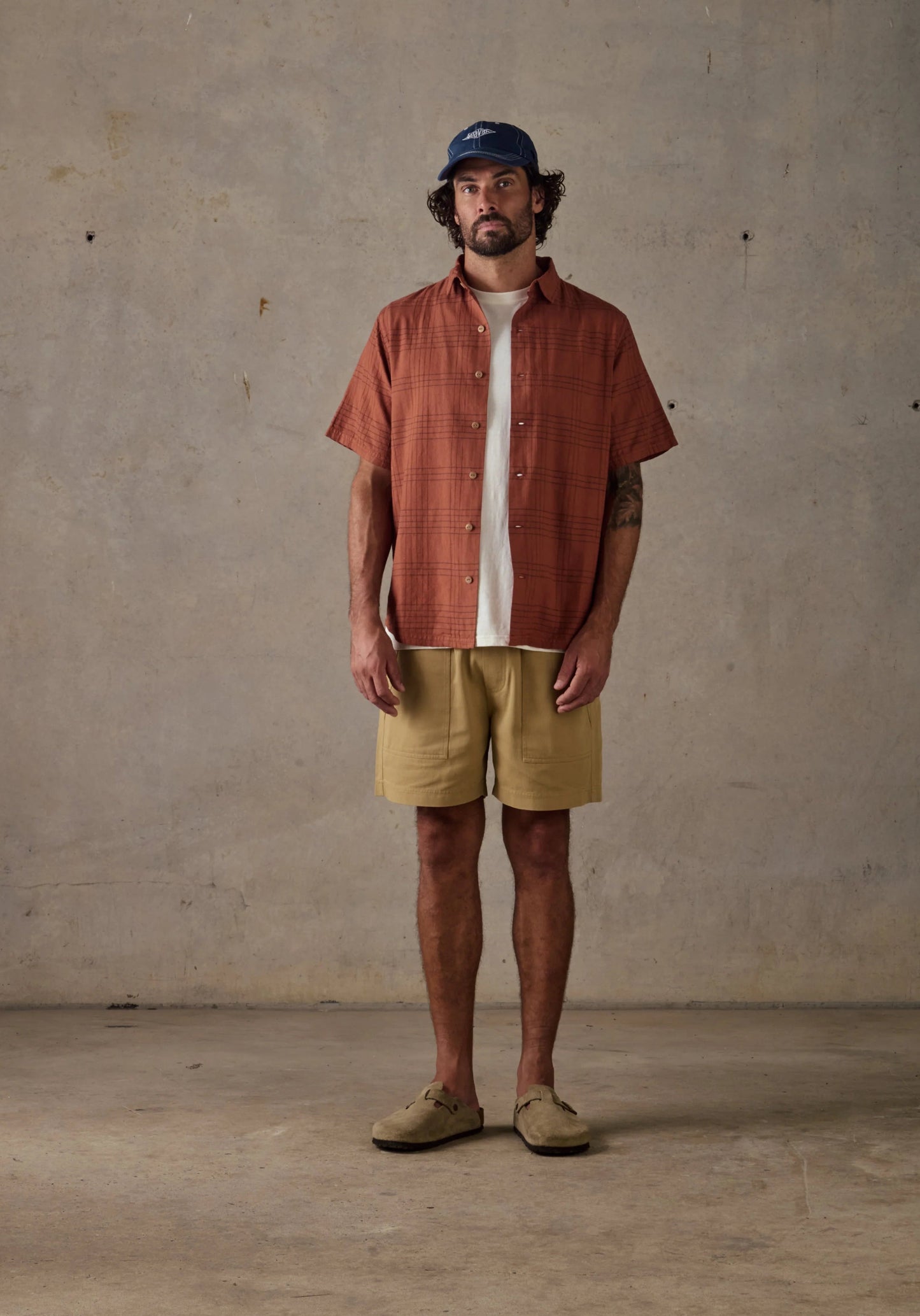 Hemp Shirt - Rust