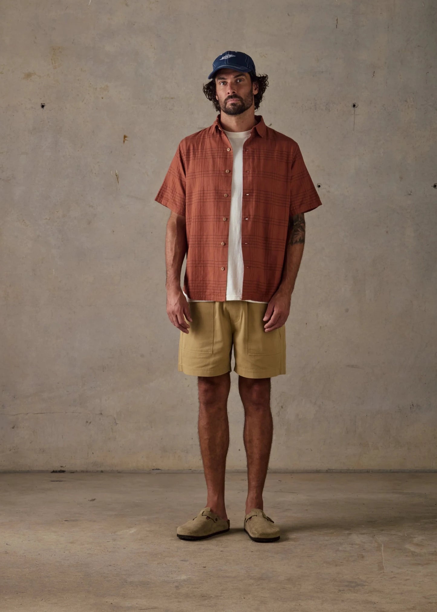 Hemp Shirt - Rust