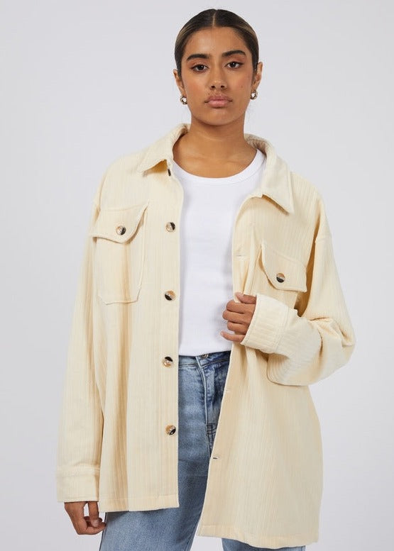 Orla Overshirt - Vintage White