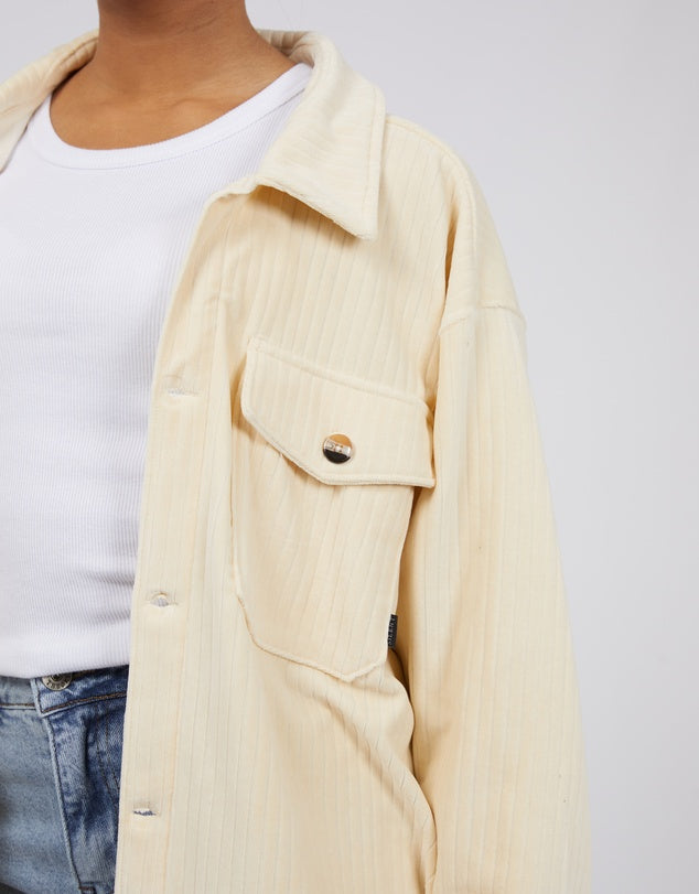Orla Overshirt - Vintage White