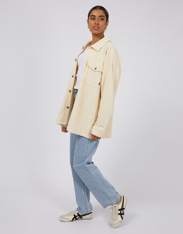 Orla Overshirt - Vintage White