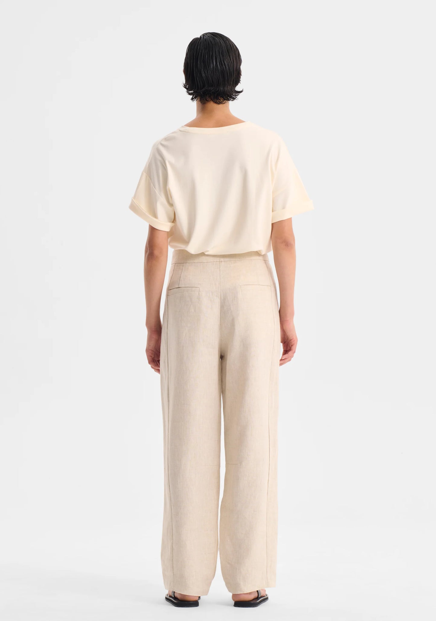 Jackson Linen Pant - Natural