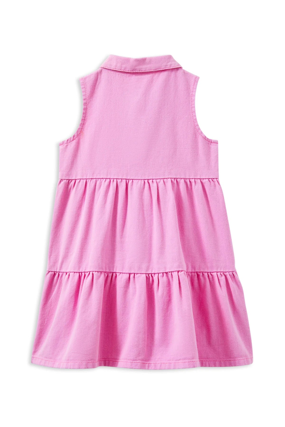 Pink Twill Dress - Pink