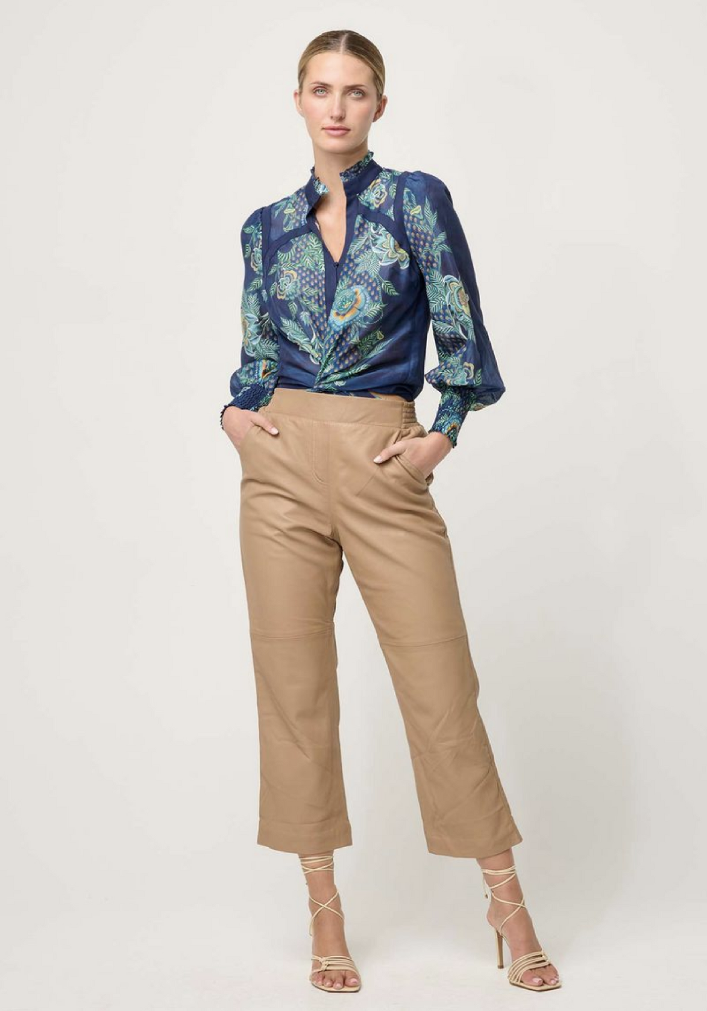 Renata Print Blouse