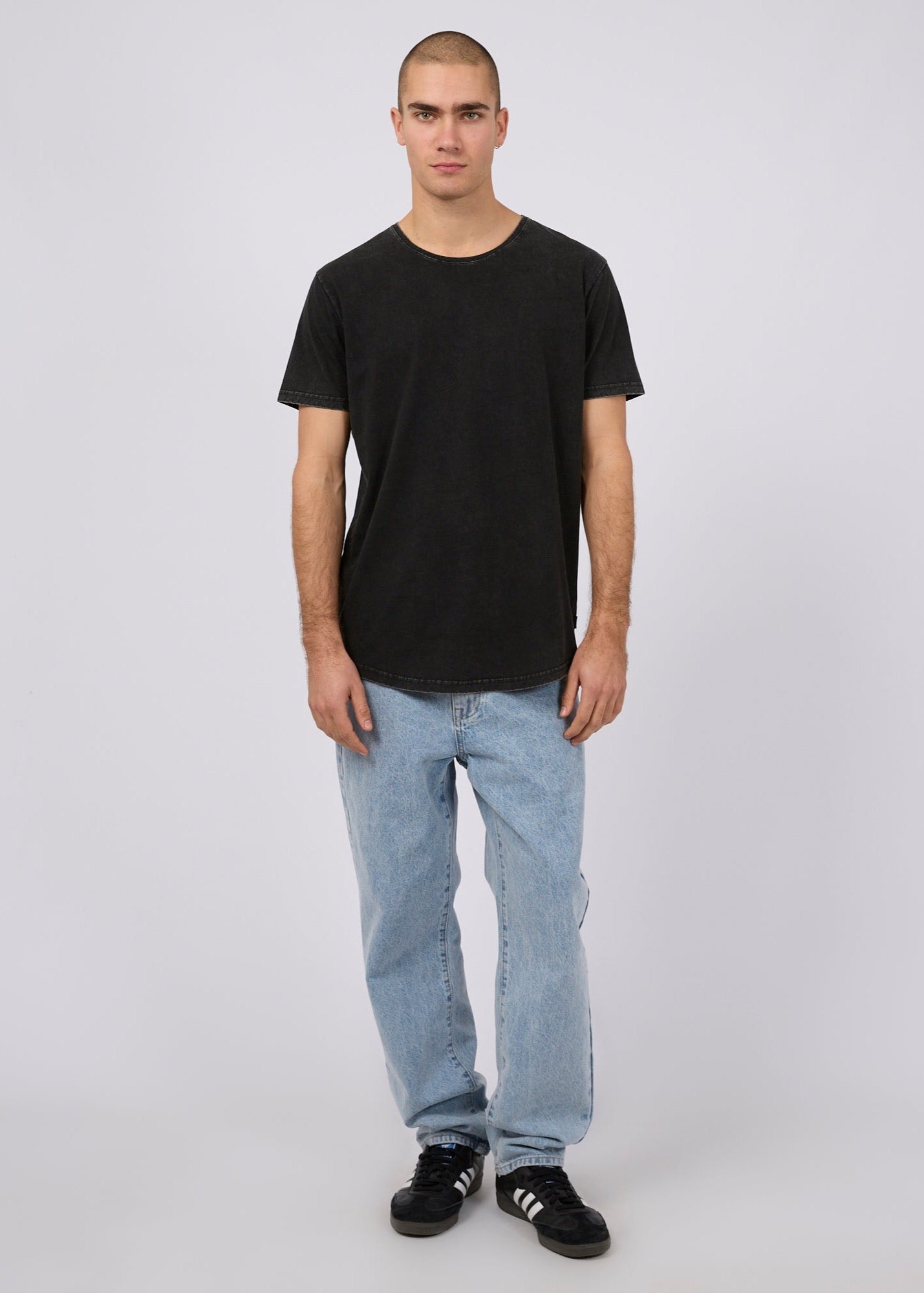 Tail Tee - Washed Black
