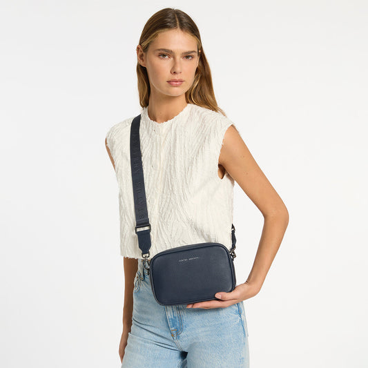 Plunder Bag With Dual Straps - Midnight Blue
