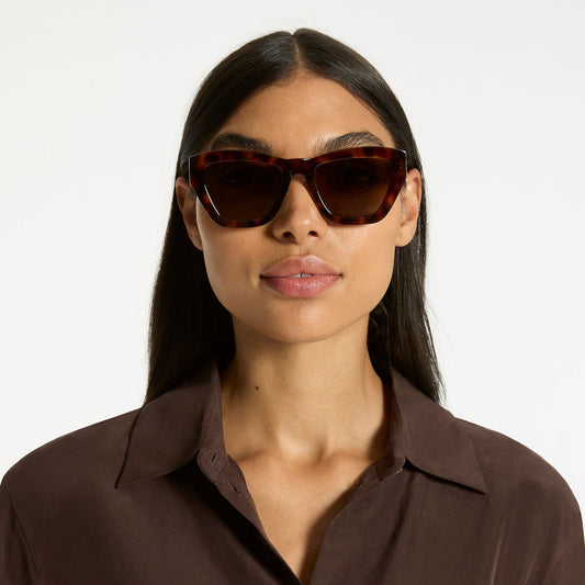Mirage Sunglasses - Brown Tort