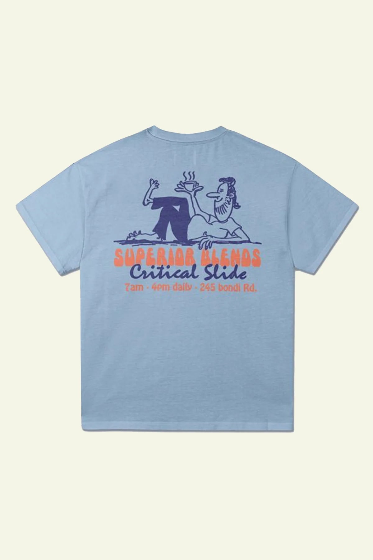 The Blends Tee - Powder Blue