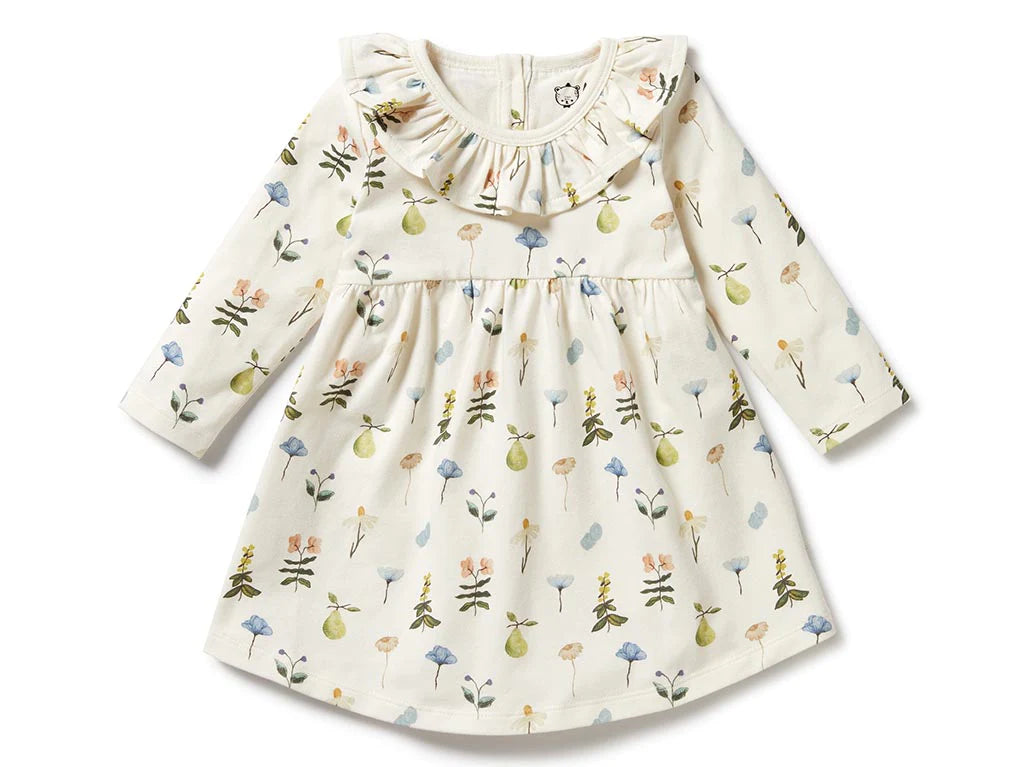 Petit Garden Organic Ruffle Dress
