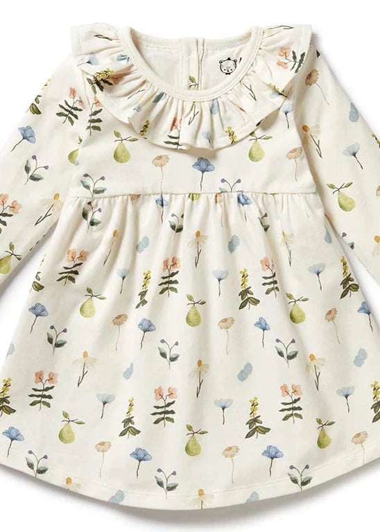 Petit Garden Organic Ruffle Dress