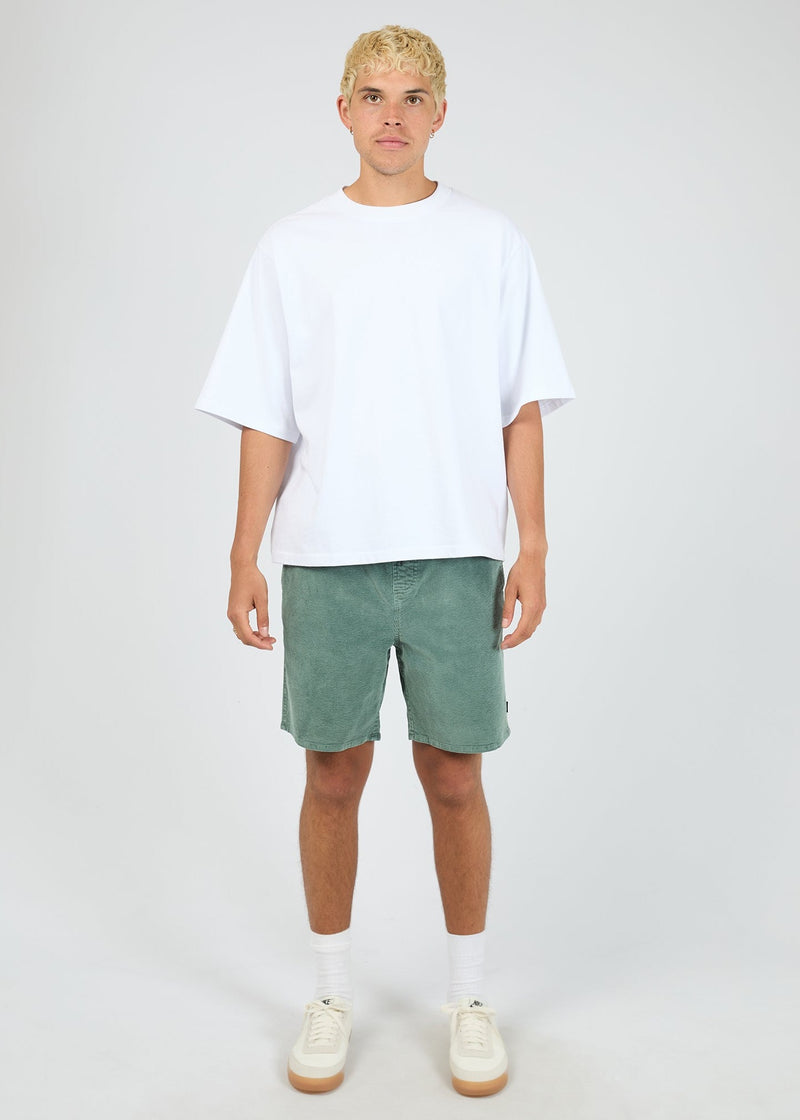 Cord Short - Bottle Green