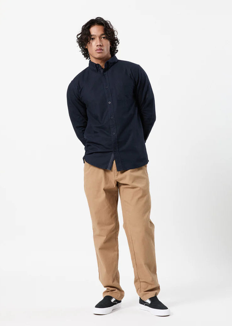 Oxford LS Shirt - Navy