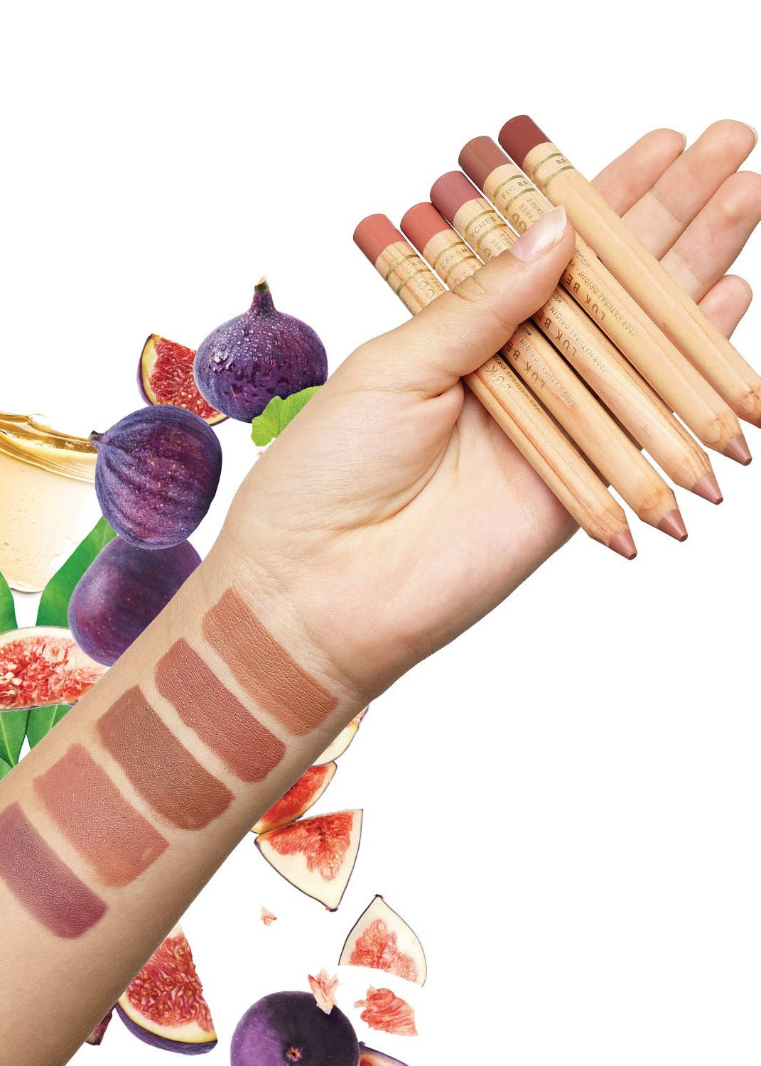 Luk Beautifood - Eco-luxe Lipstick Crayon in Honey Peach