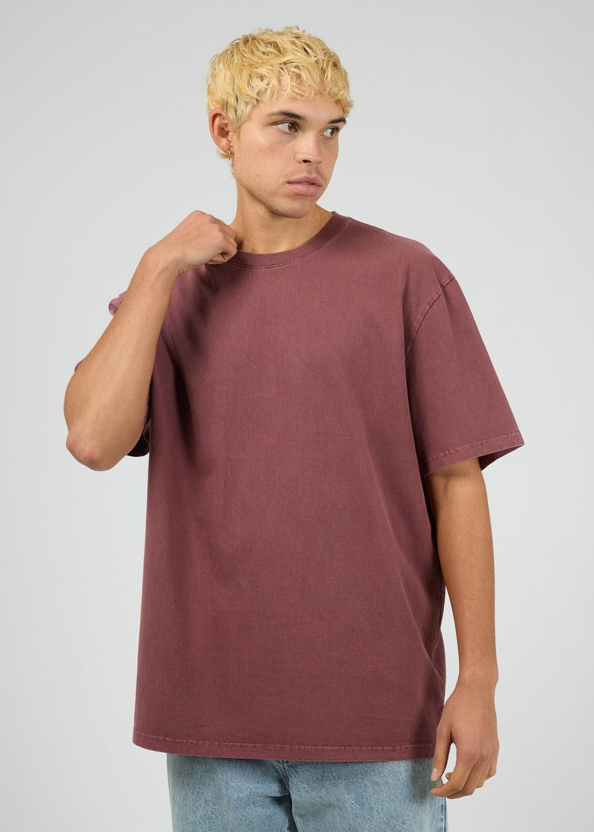 Essential Fit Tee - Burgundy