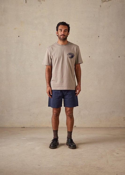 Twill Shorts - Dark Blue