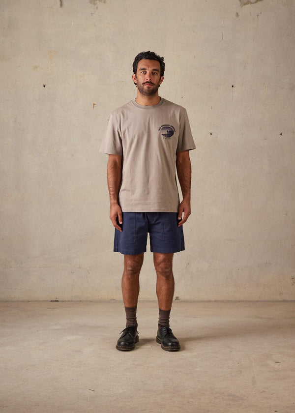 Twill Shorts - Dark Blue