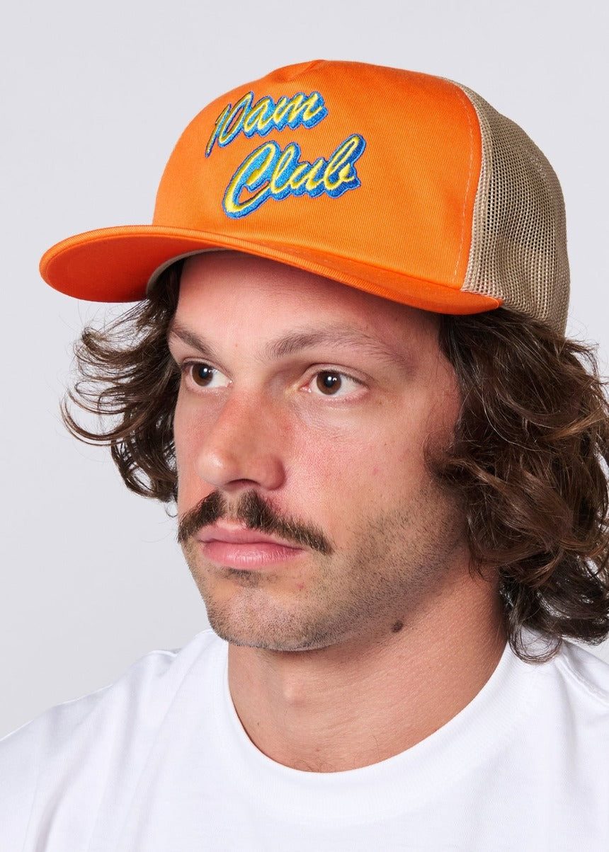 Club Trucker Cap - Orange