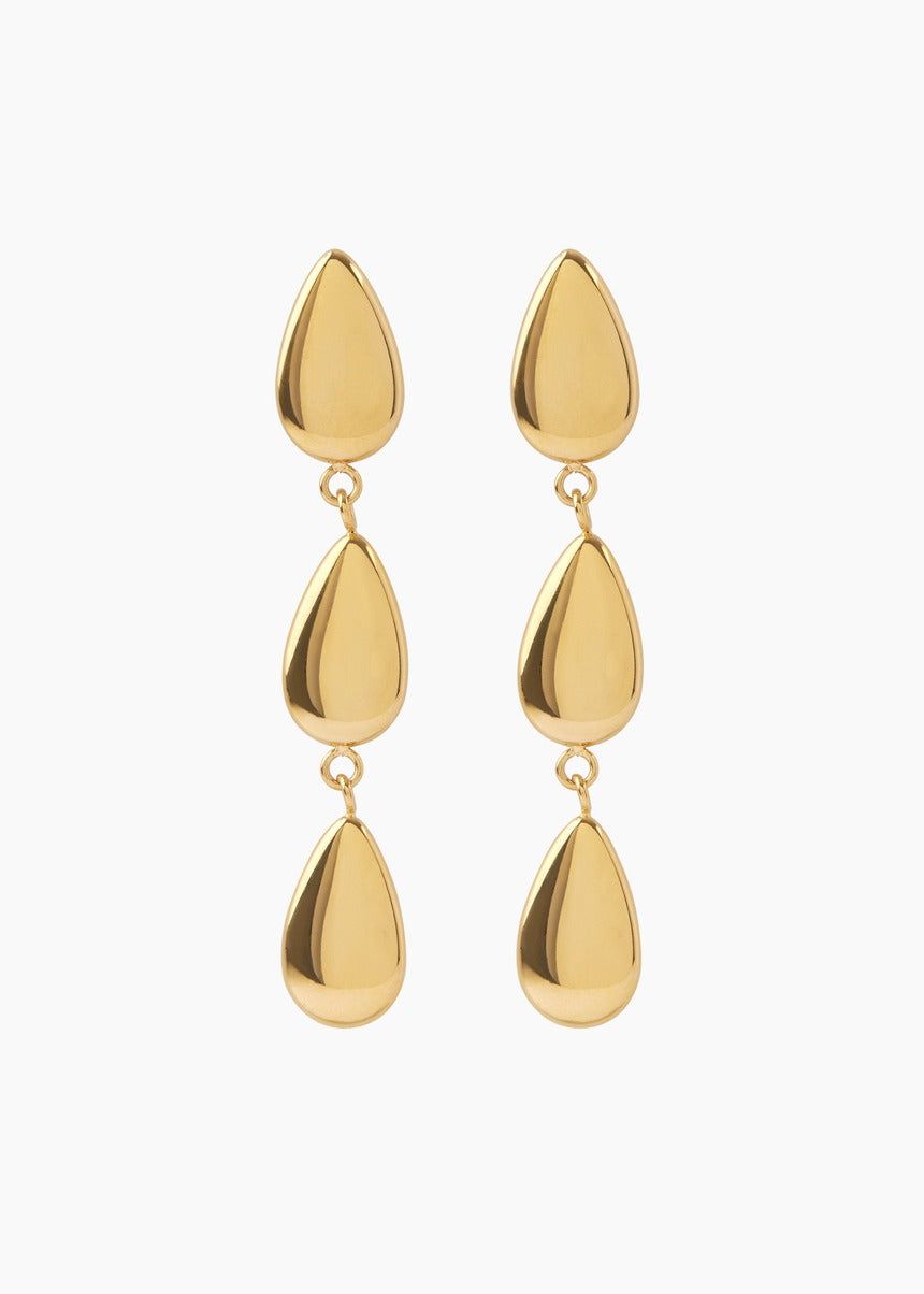 Gracie Earrings - Gold