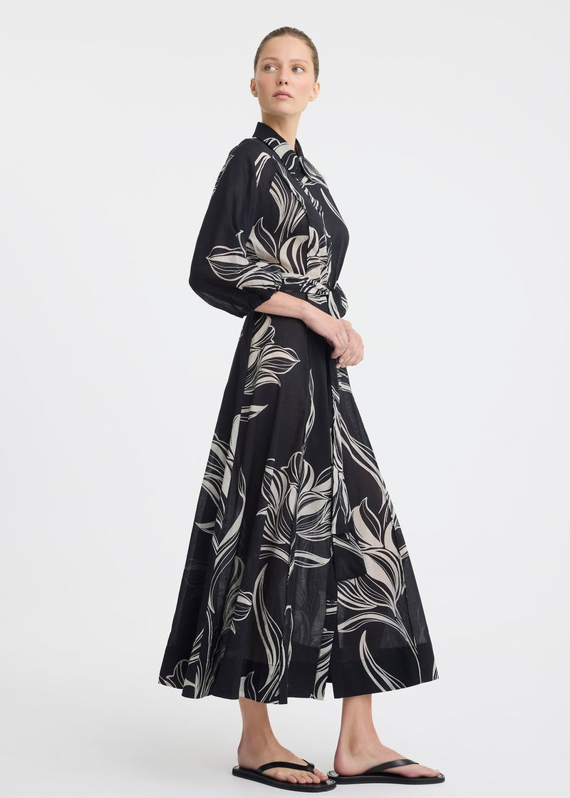 Candice Shirt Dress - Print