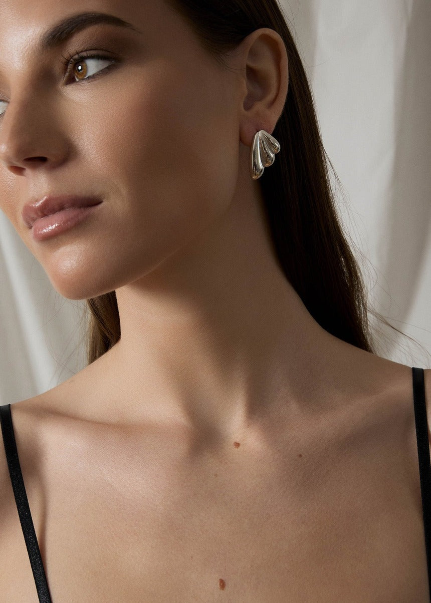 Layla Earrings - Silver