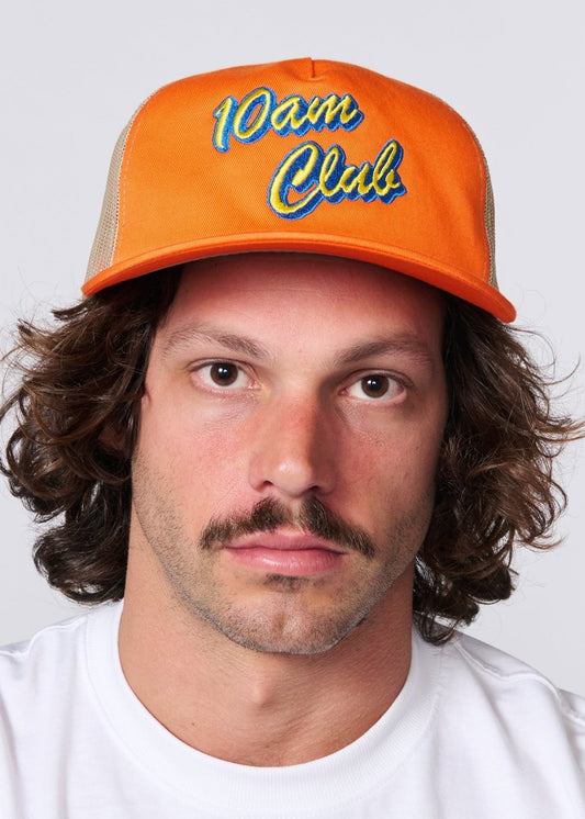 Club Trucker Cap - Orange
