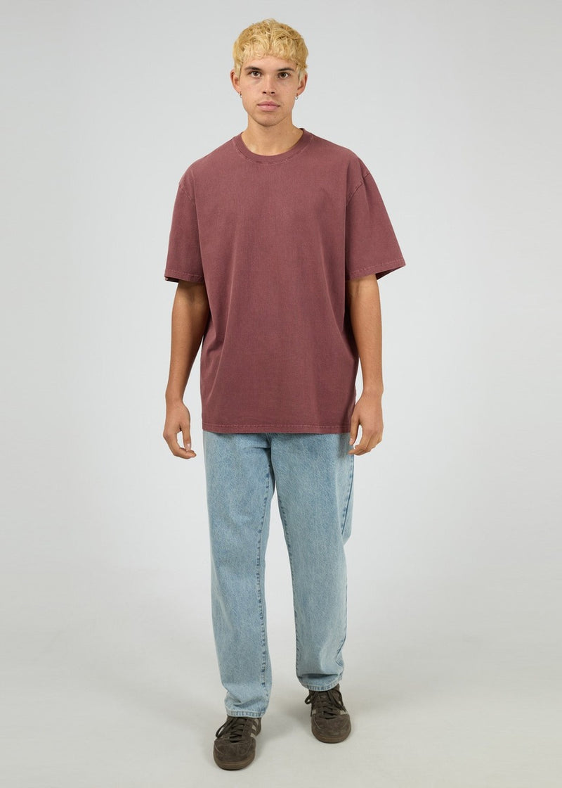 Essential Fit Tee - Burgundy