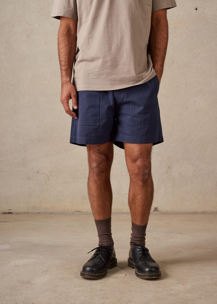 Twill Shorts - Dark Blue