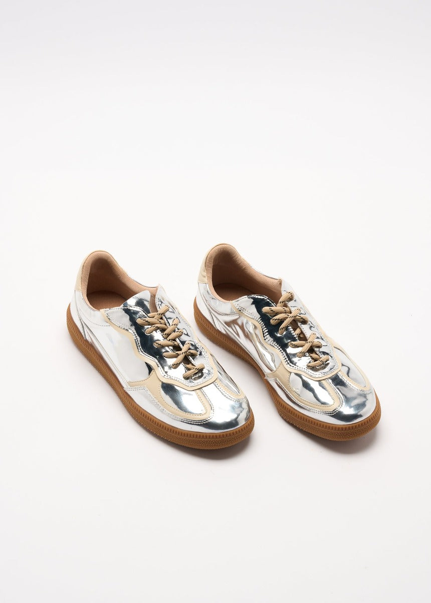 Fallon Sneaker - Silver