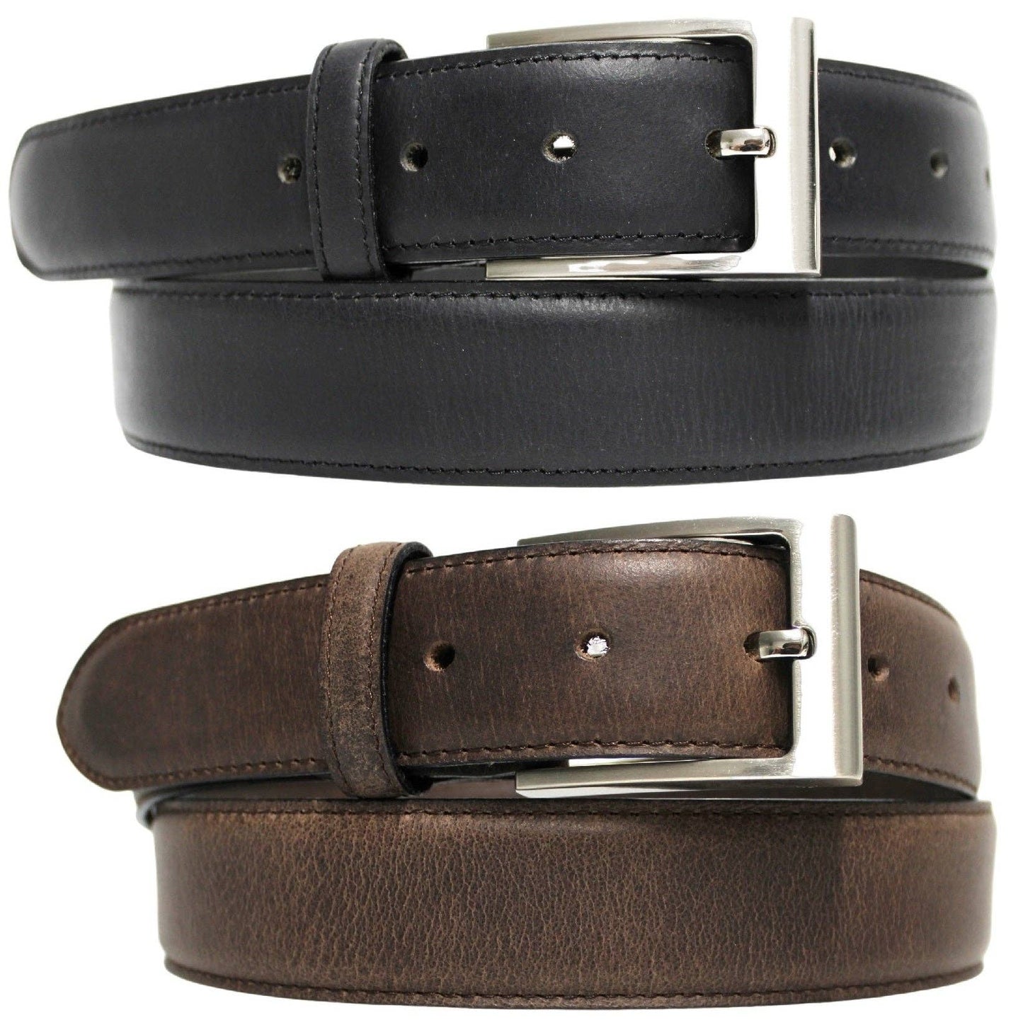 Genuine Leather Quality Men’s Belt - Black 34 Inches