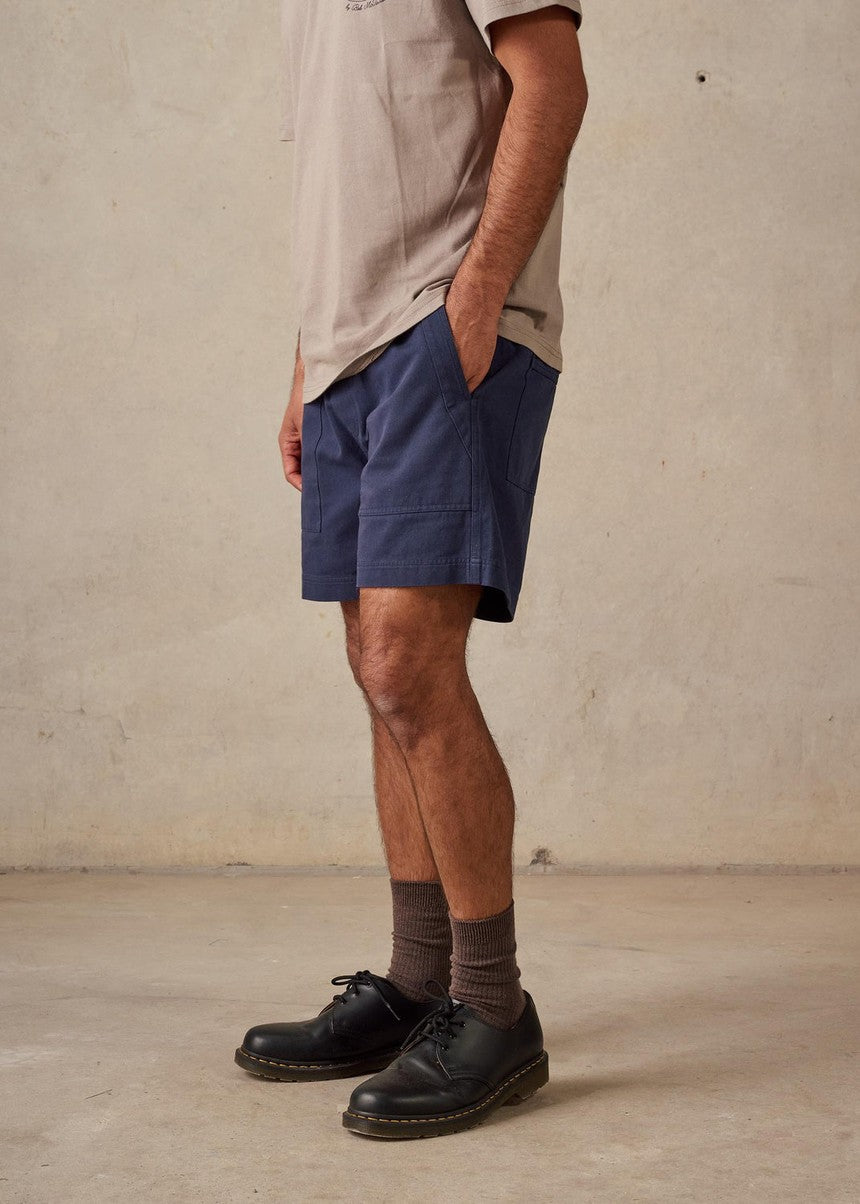 Twill Shorts - Dark Blue