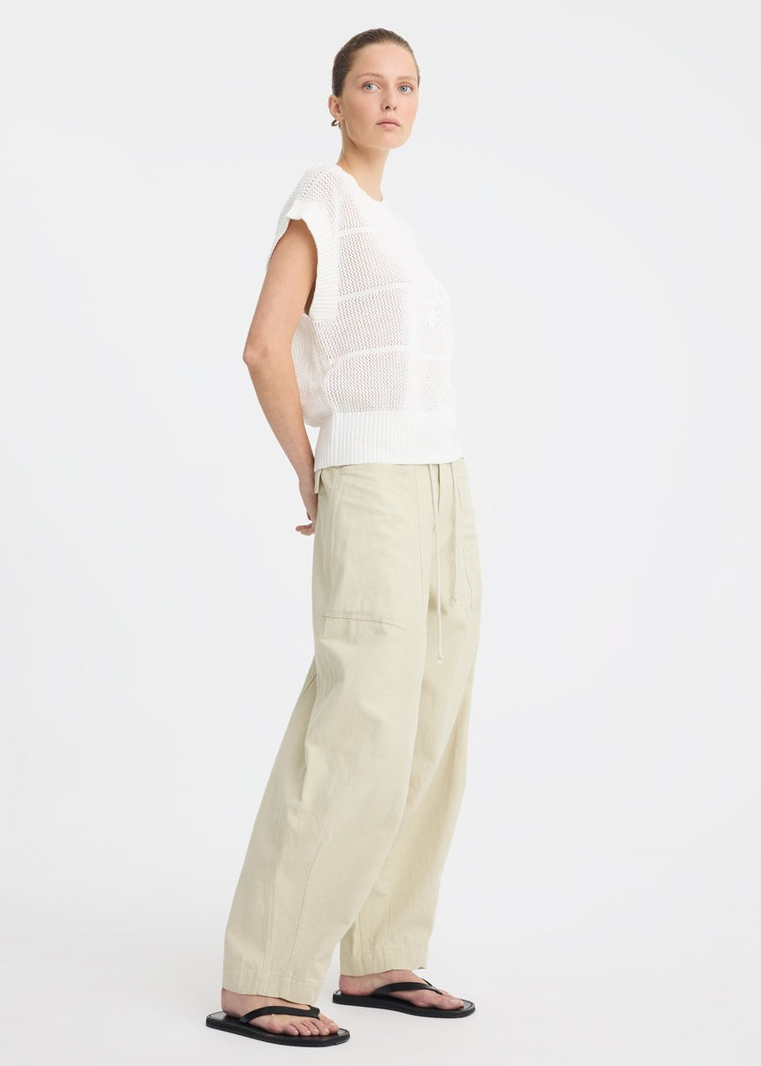Elira Knit Vest - White