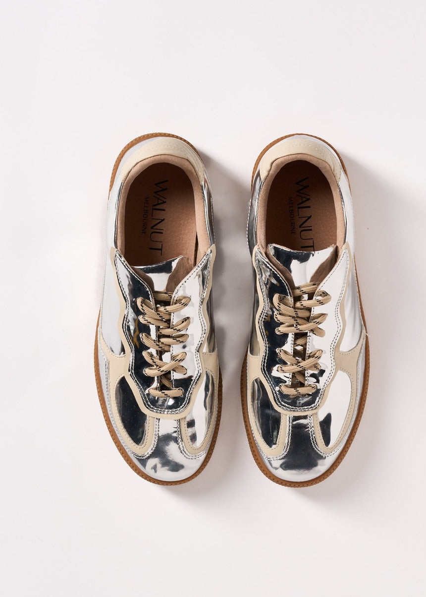 Fallon Sneaker - Silver