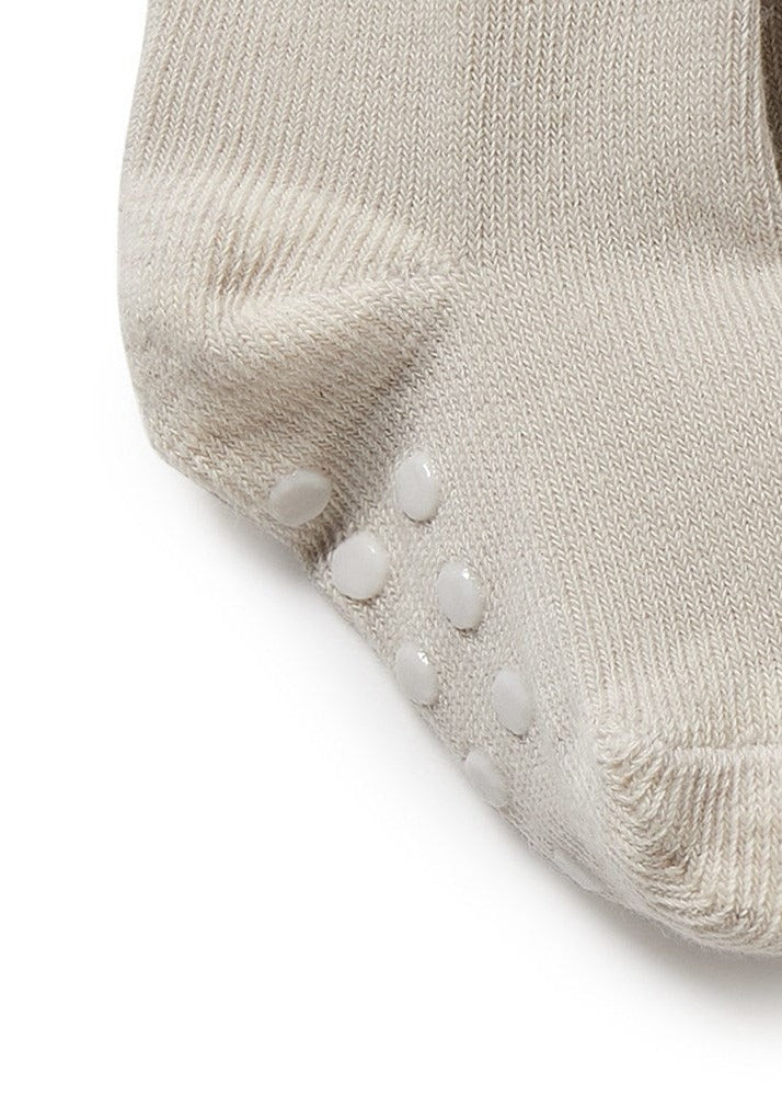 Organic 3 Pack Baby Socks - Cantaloupe