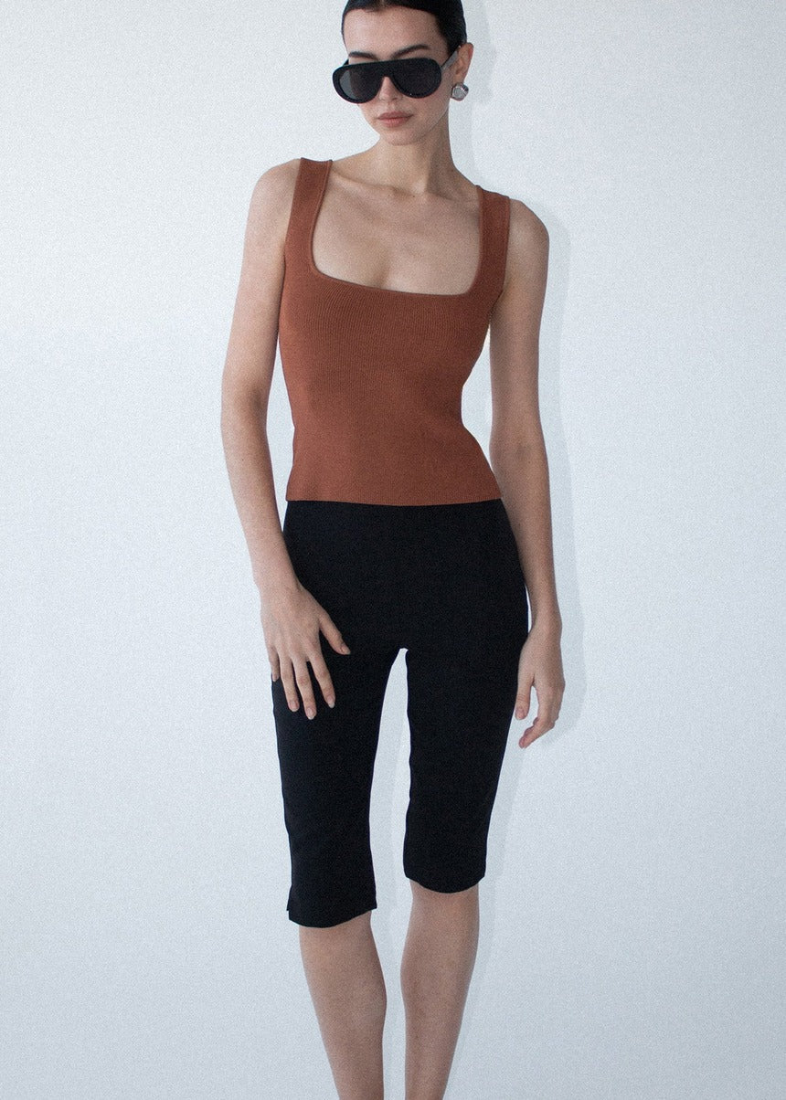 Loam Square Neck Tank - Copper