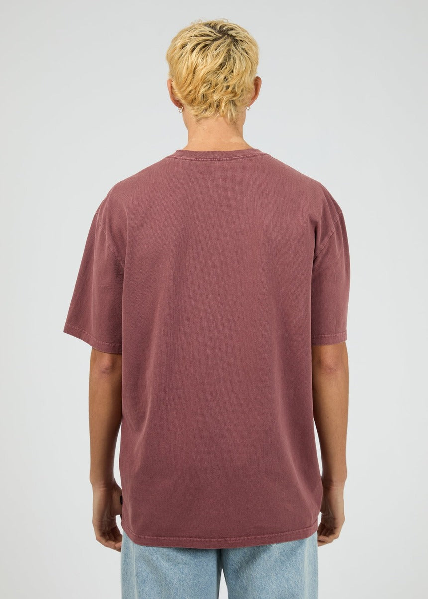 Essential Fit Tee - Burgundy