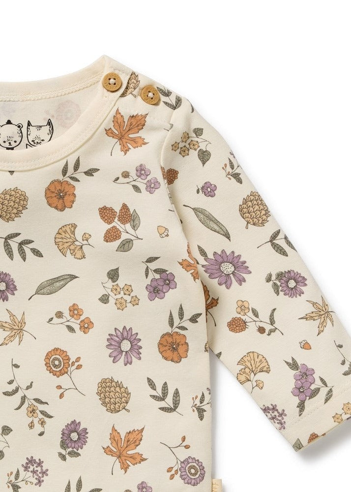Maple Glow Organic Bodysuit