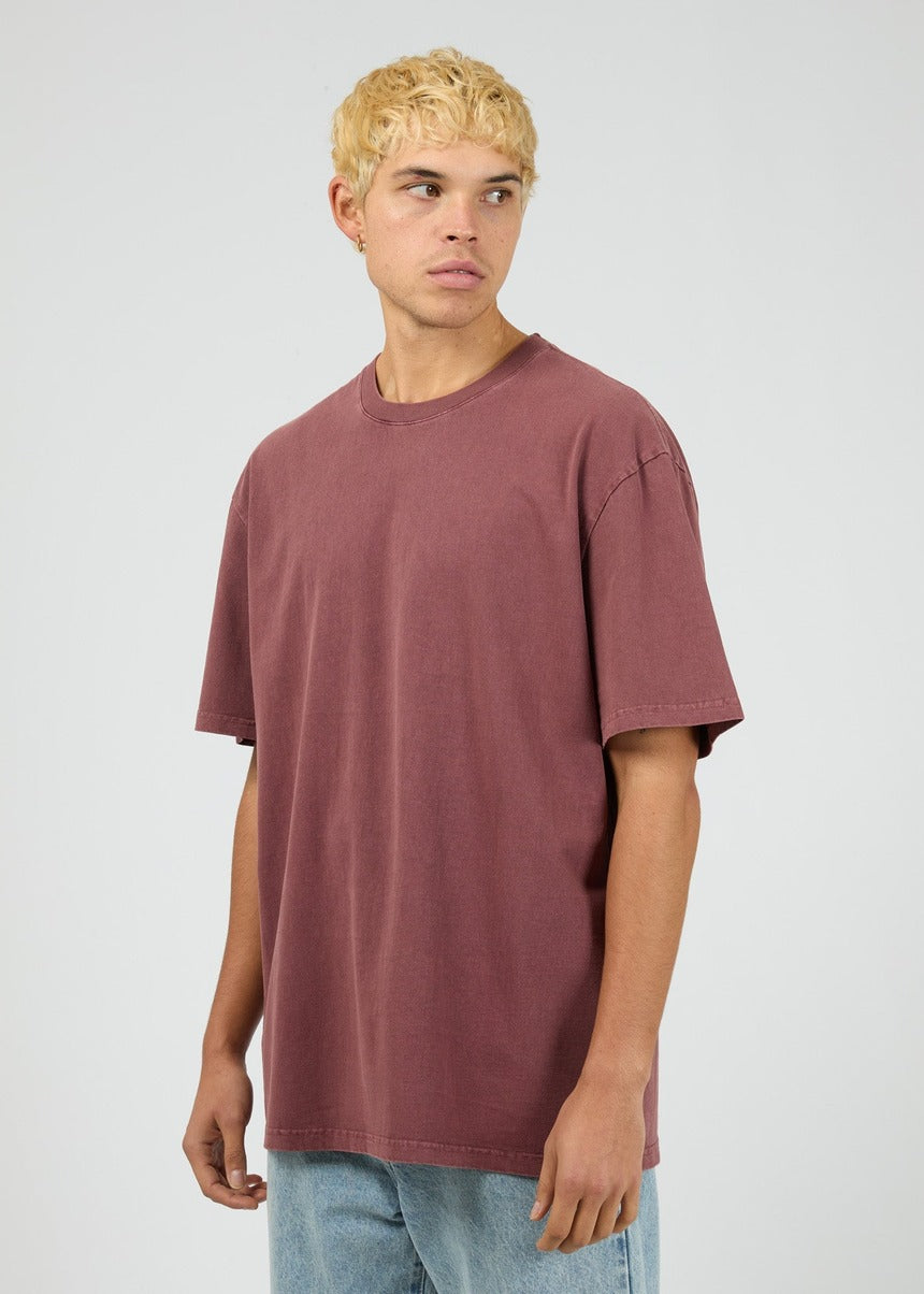 Essential Fit Tee - Burgundy