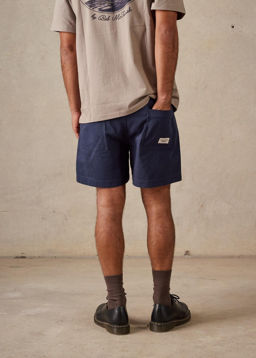 Twill Shorts - Dark Blue