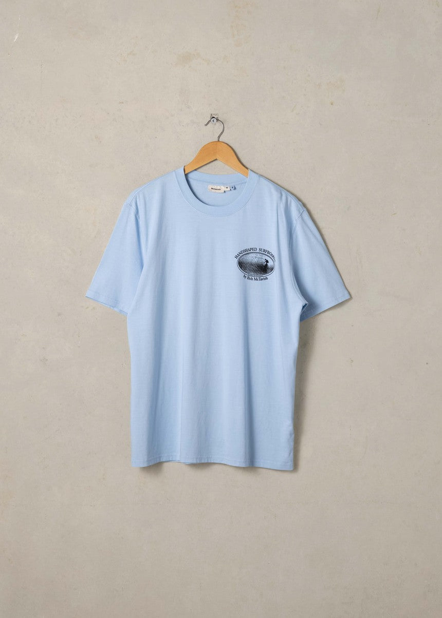 Hand Shaped Tee - Light Blue