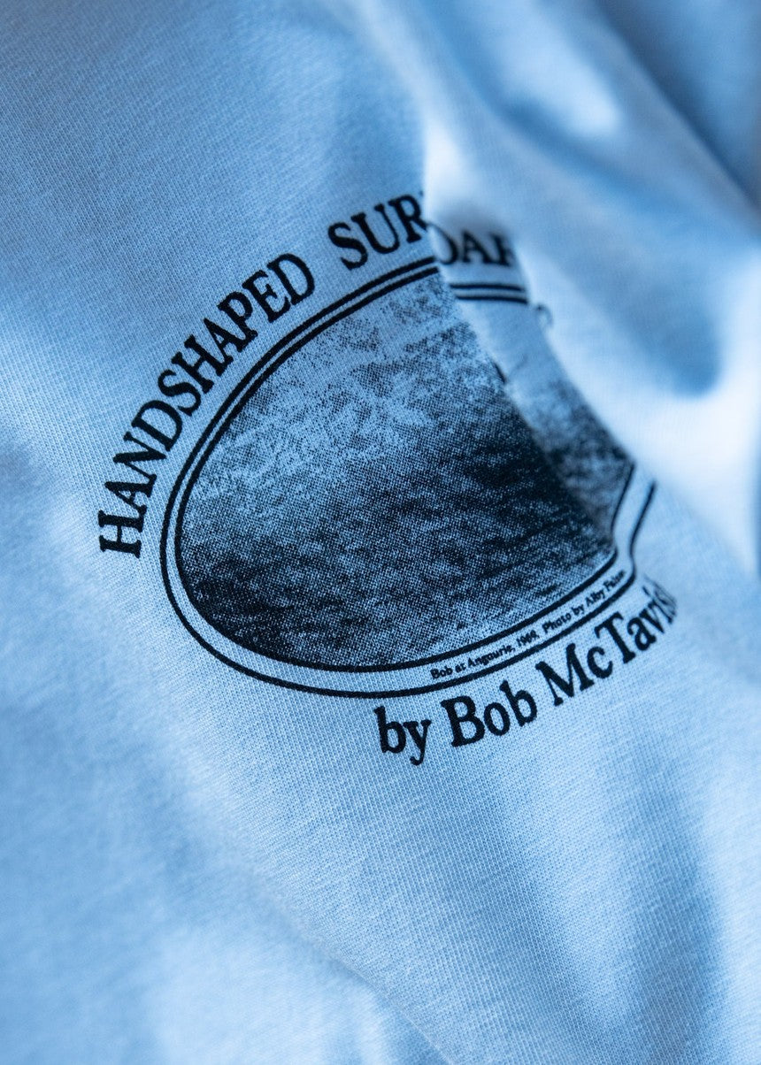 Hand Shaped Tee - Light Blue