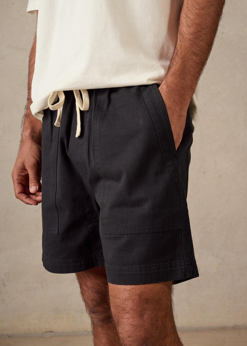 Twill Shorts - Black