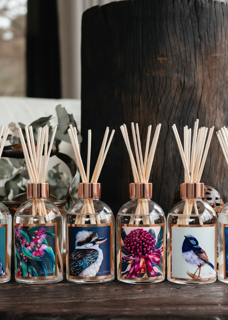 Aroma Pot - Australian artist reed diffuser | Patchouli Cedarwood | 200ml