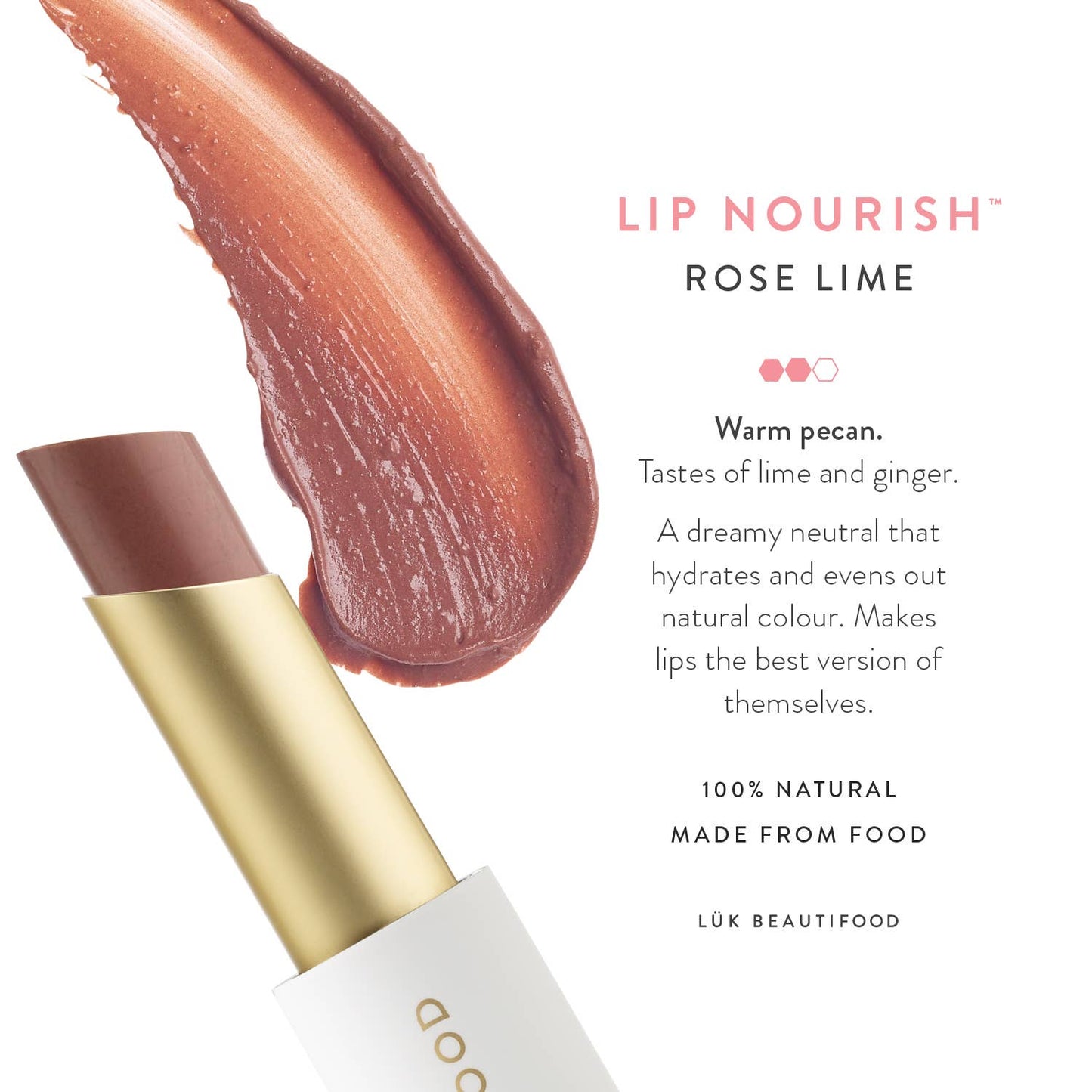 Lip Nourish Lipstick - Rose Lime