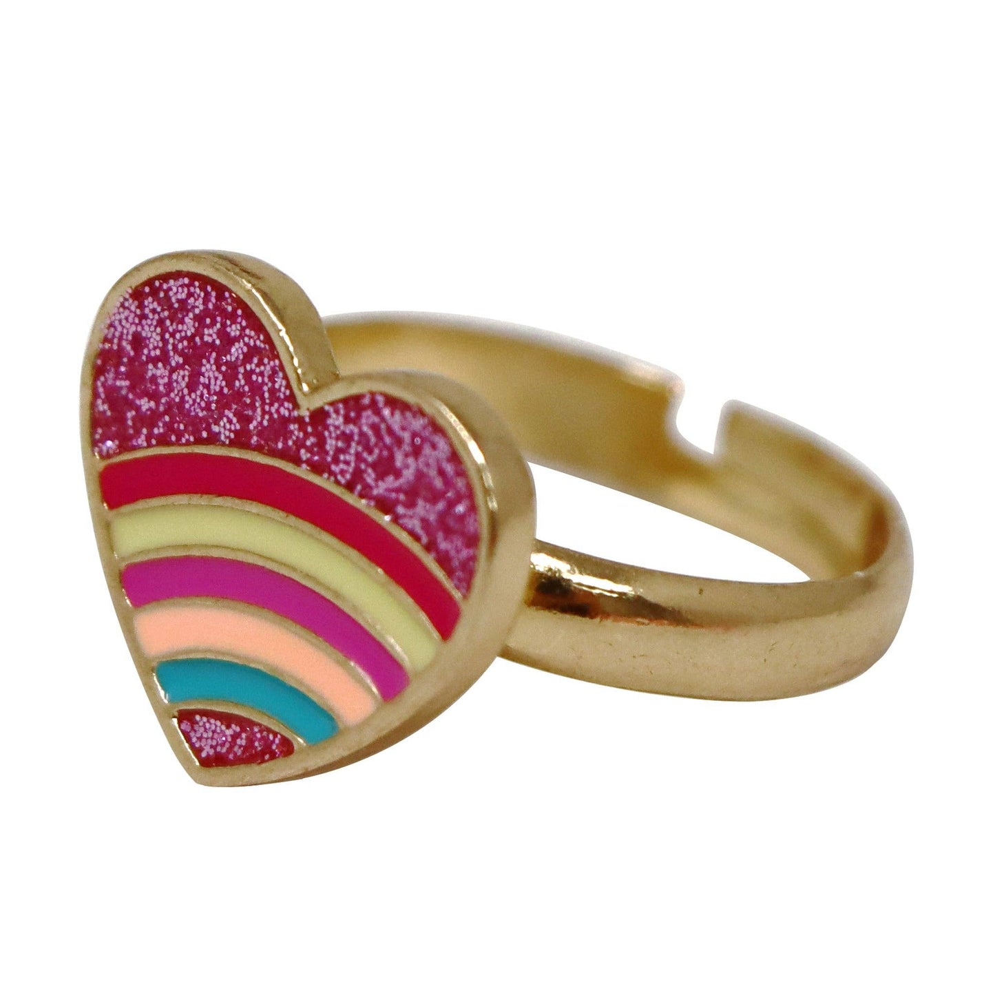 Pink Poppy - Rainbow Fantasy Rings - (Pack Size: 24)